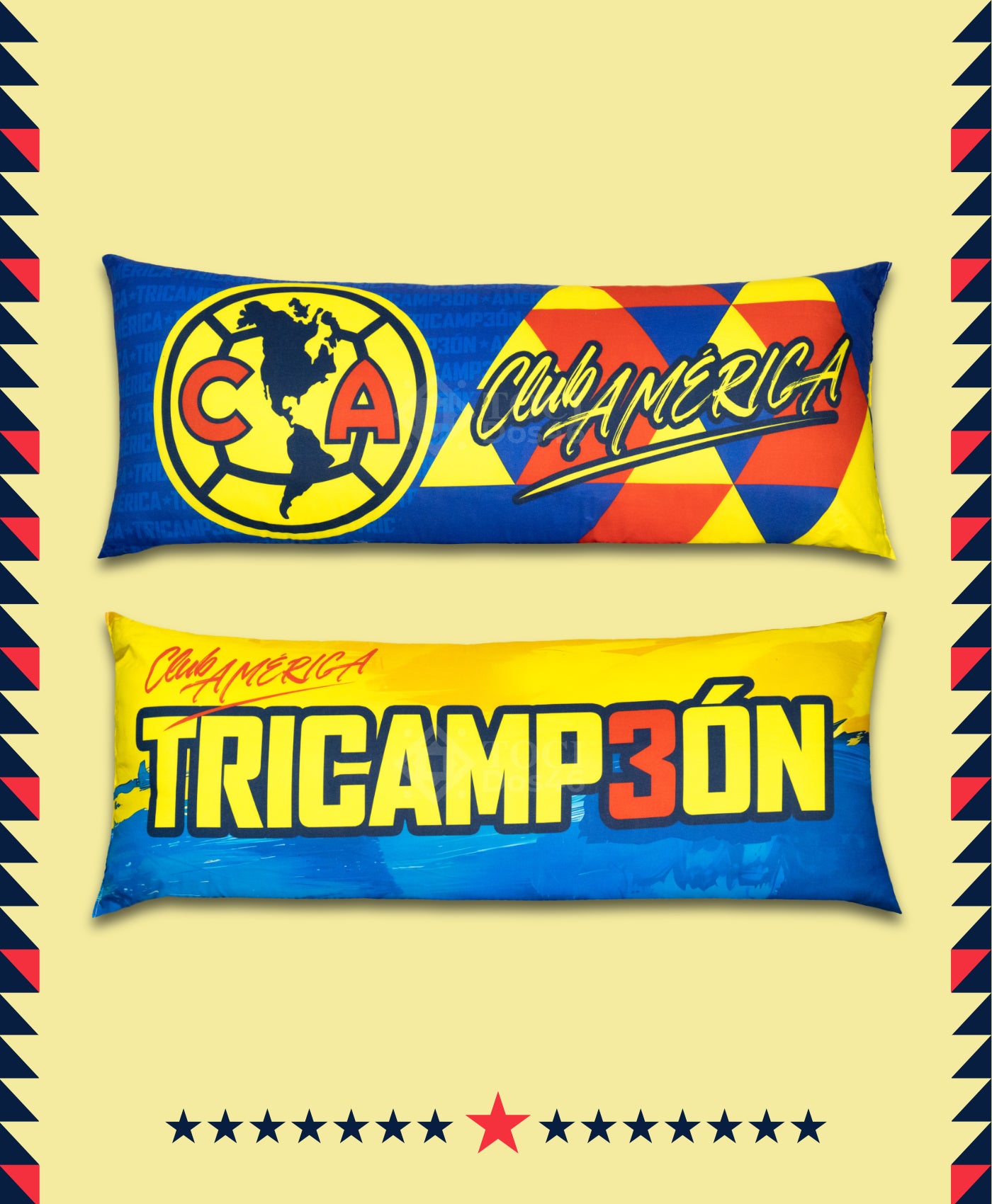 Almohada jumbo América Tricampeón