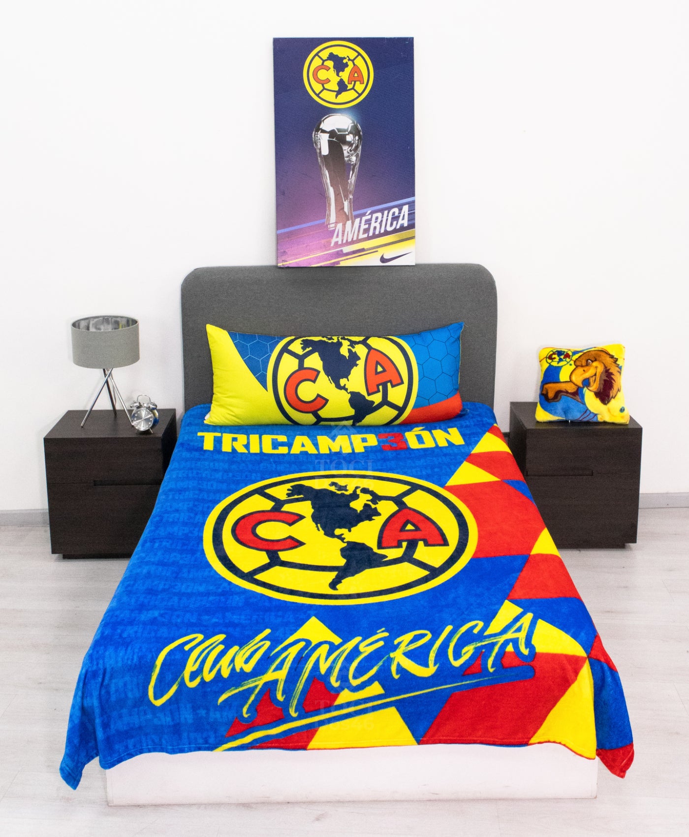 Cobertor Matrimonial América Tricampeón