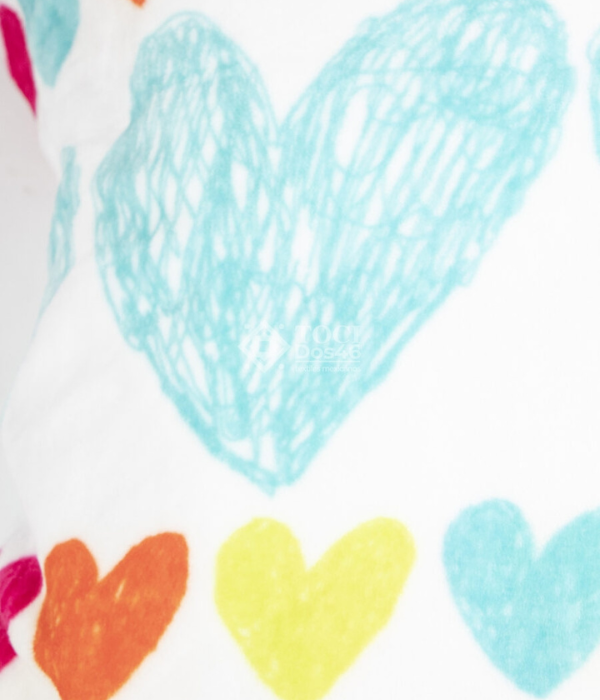 Cobertor Sobrecamero Corazones