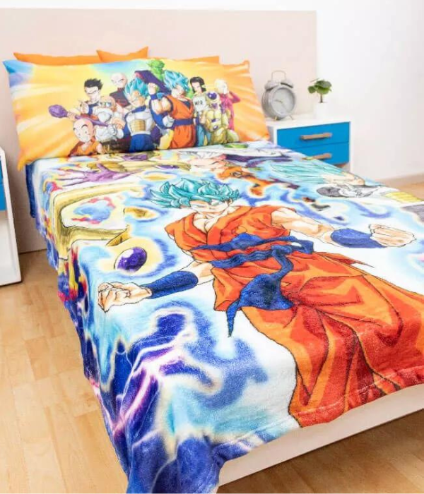 Cobertor Individual Dragon Ball Universo