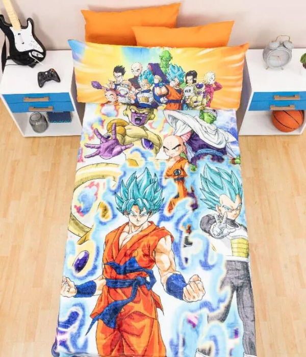 Cobertor Individual Dragon Ball Universo