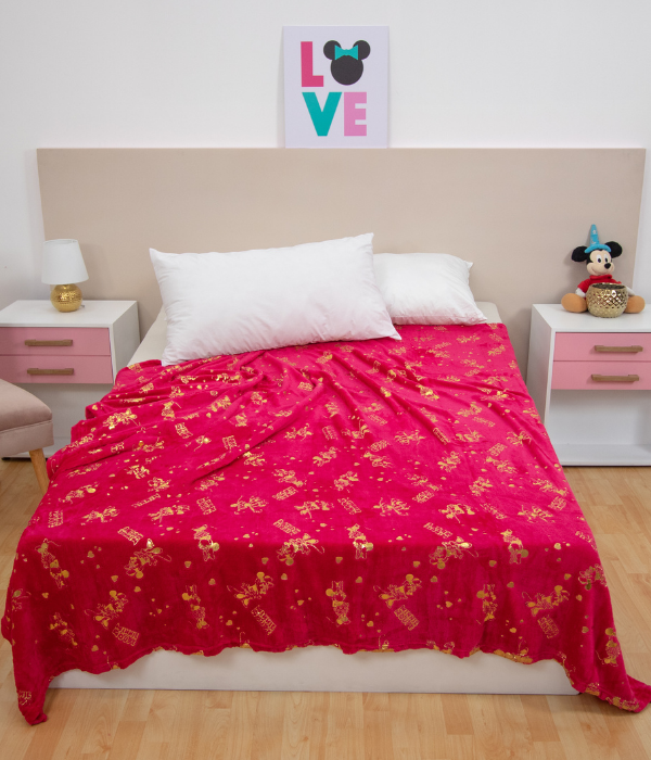 Cobertor Matrimonial Fantasía Minnie