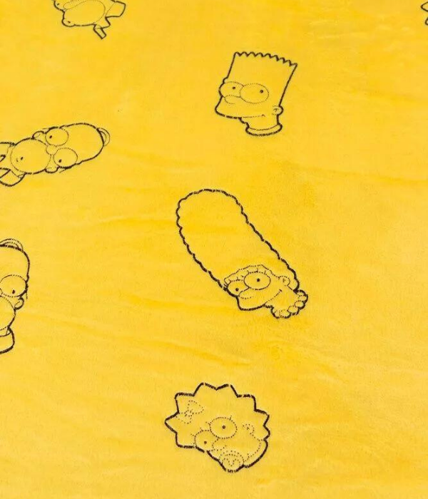 Cobertor Matrimonial Fantasía The Simpson