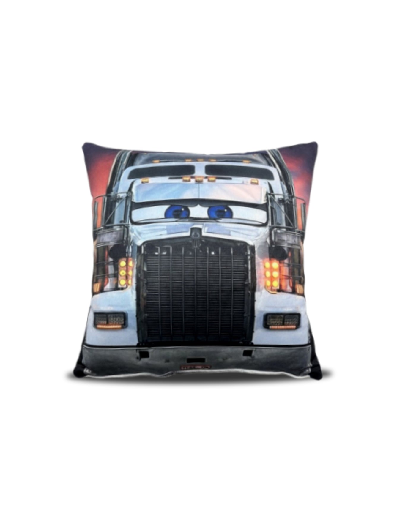 Cojín Cuadrado Tráiler Ojos