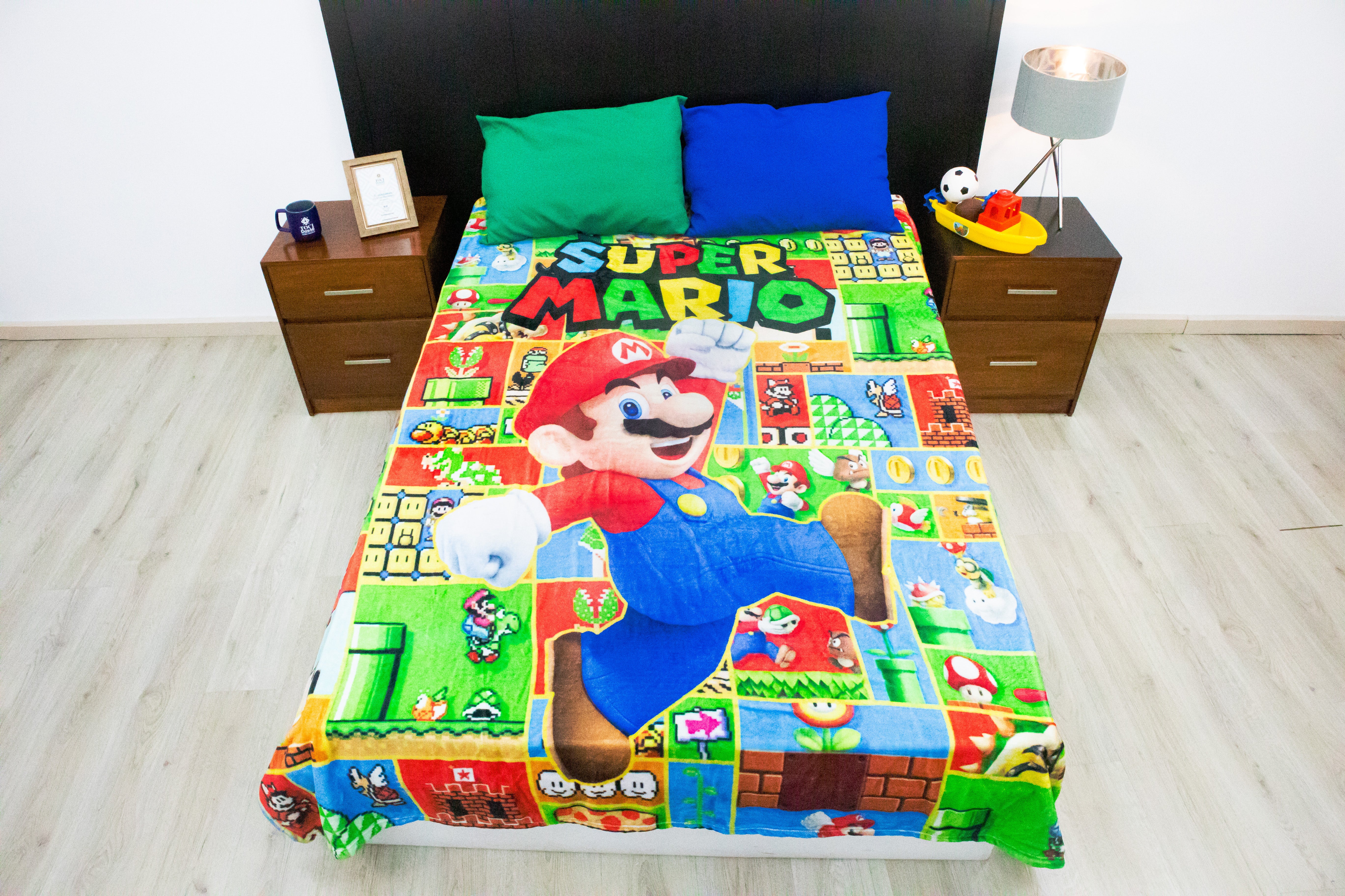 Cobertor Ligero Matrimonial Mario Laberinto