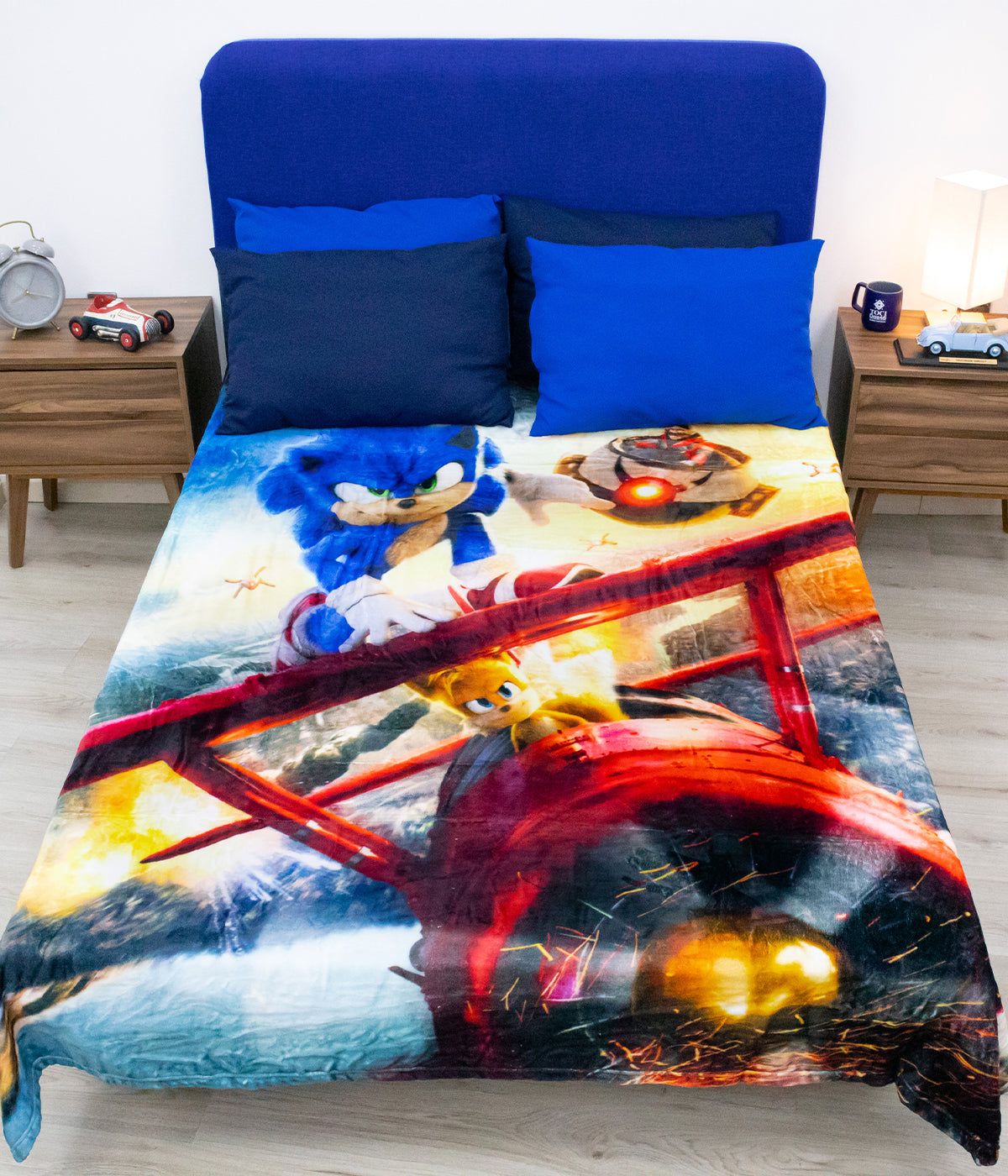 Cobertor Ligero Matrimonial Sonic Avioneta