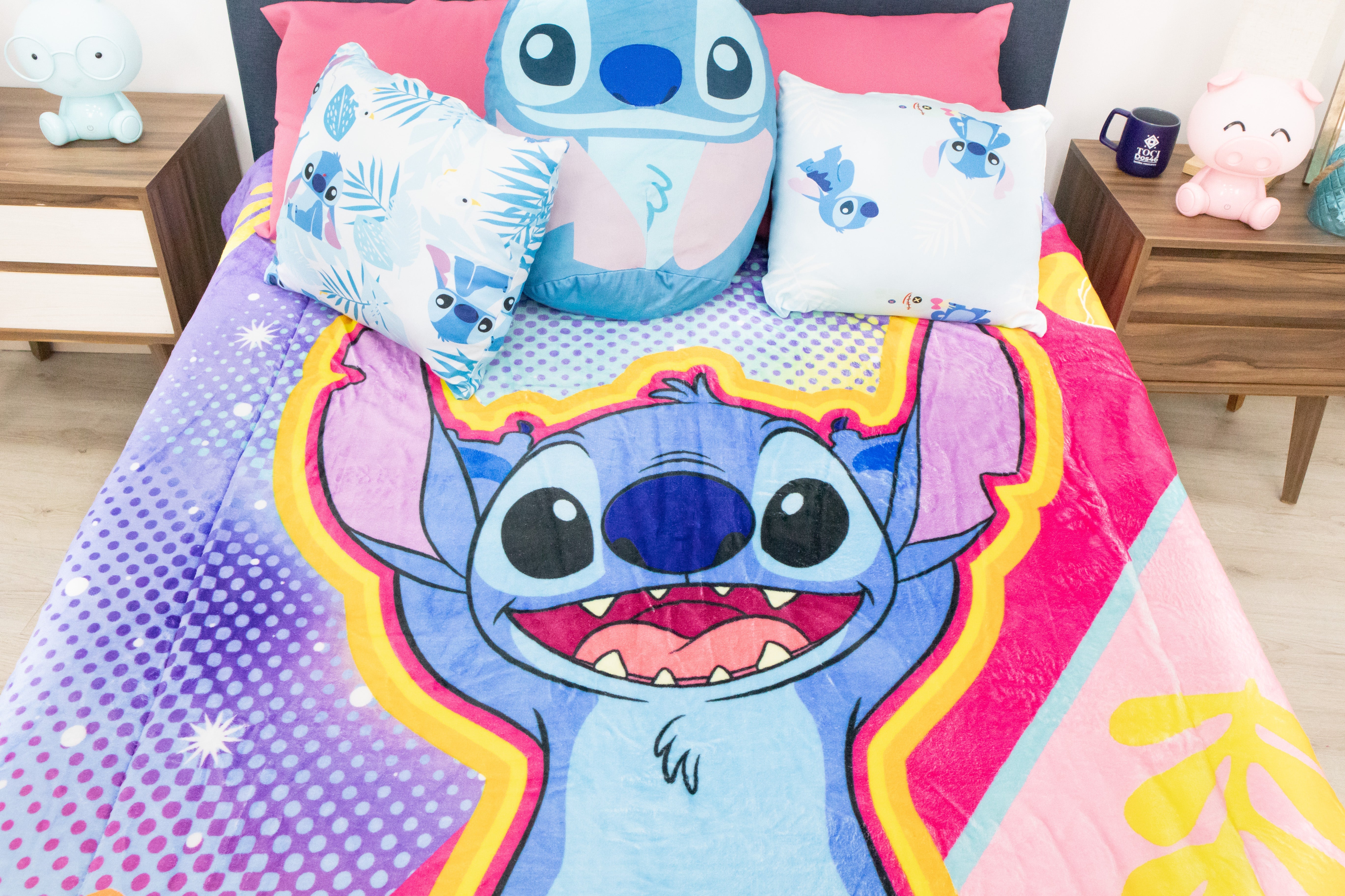 Edredón Matrimonial Stitch Feliz
