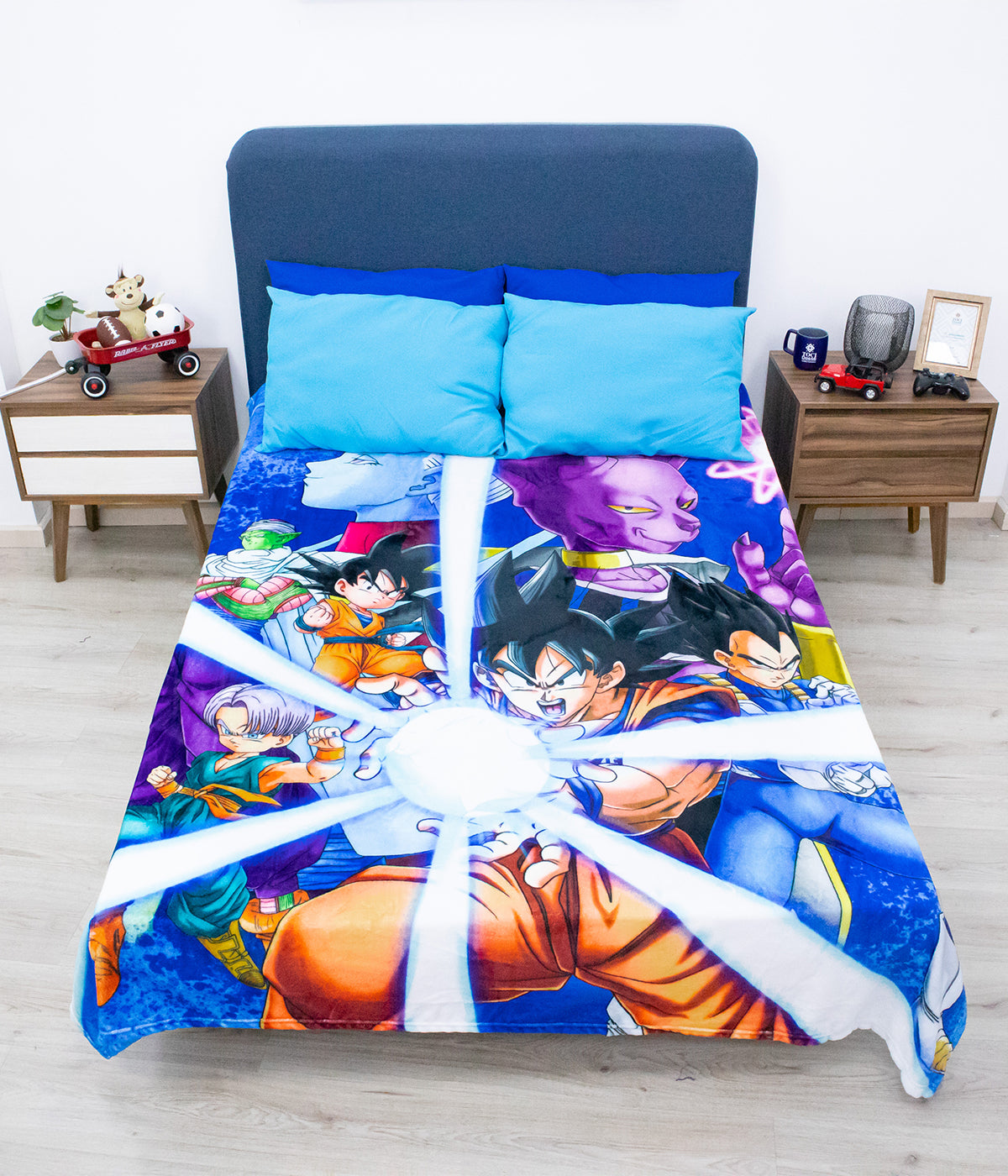 Cobertor Matrimonial Dragon Ball Furia