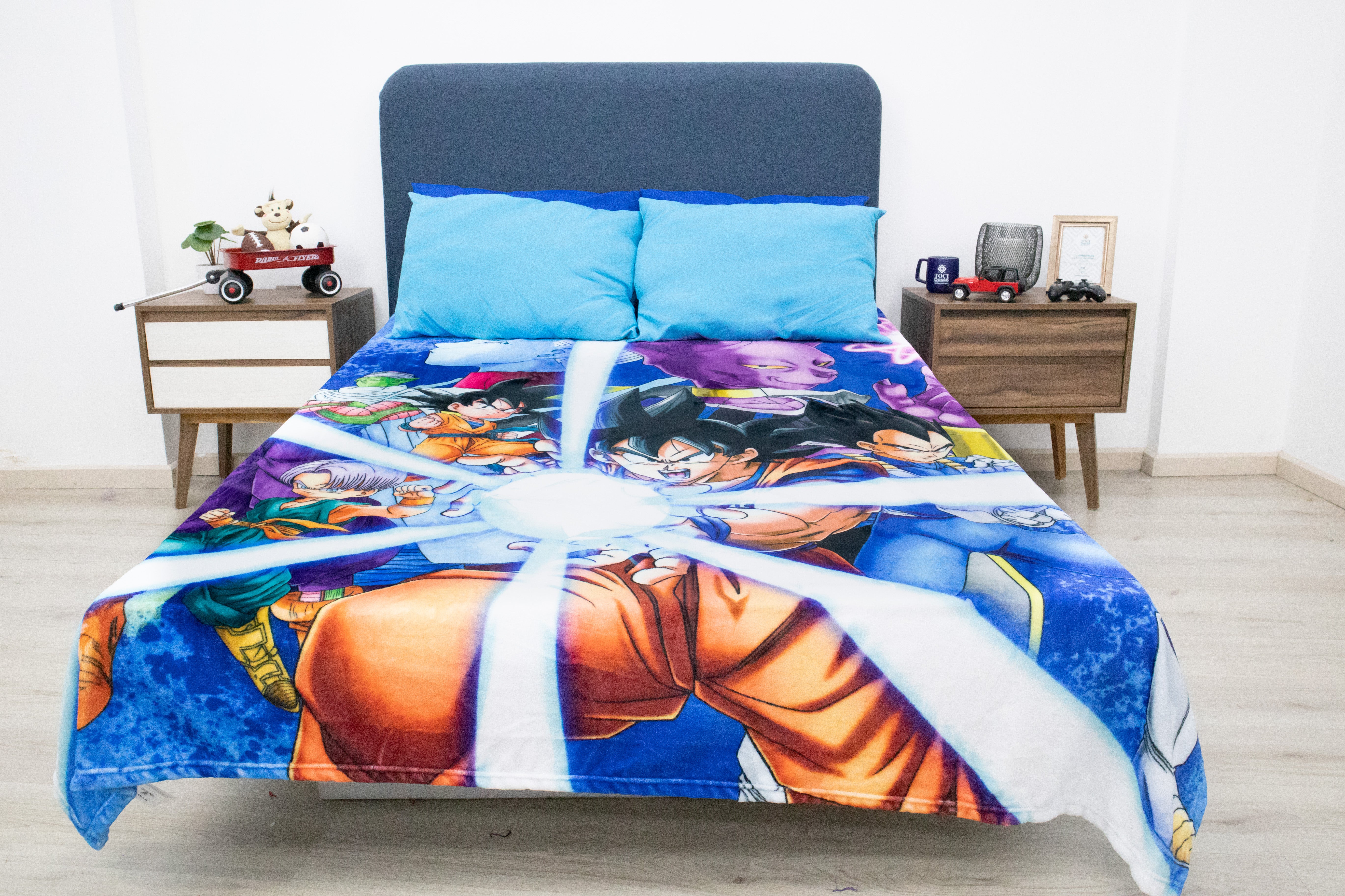 Cobertor Matrimonial Dragon Ball Furia