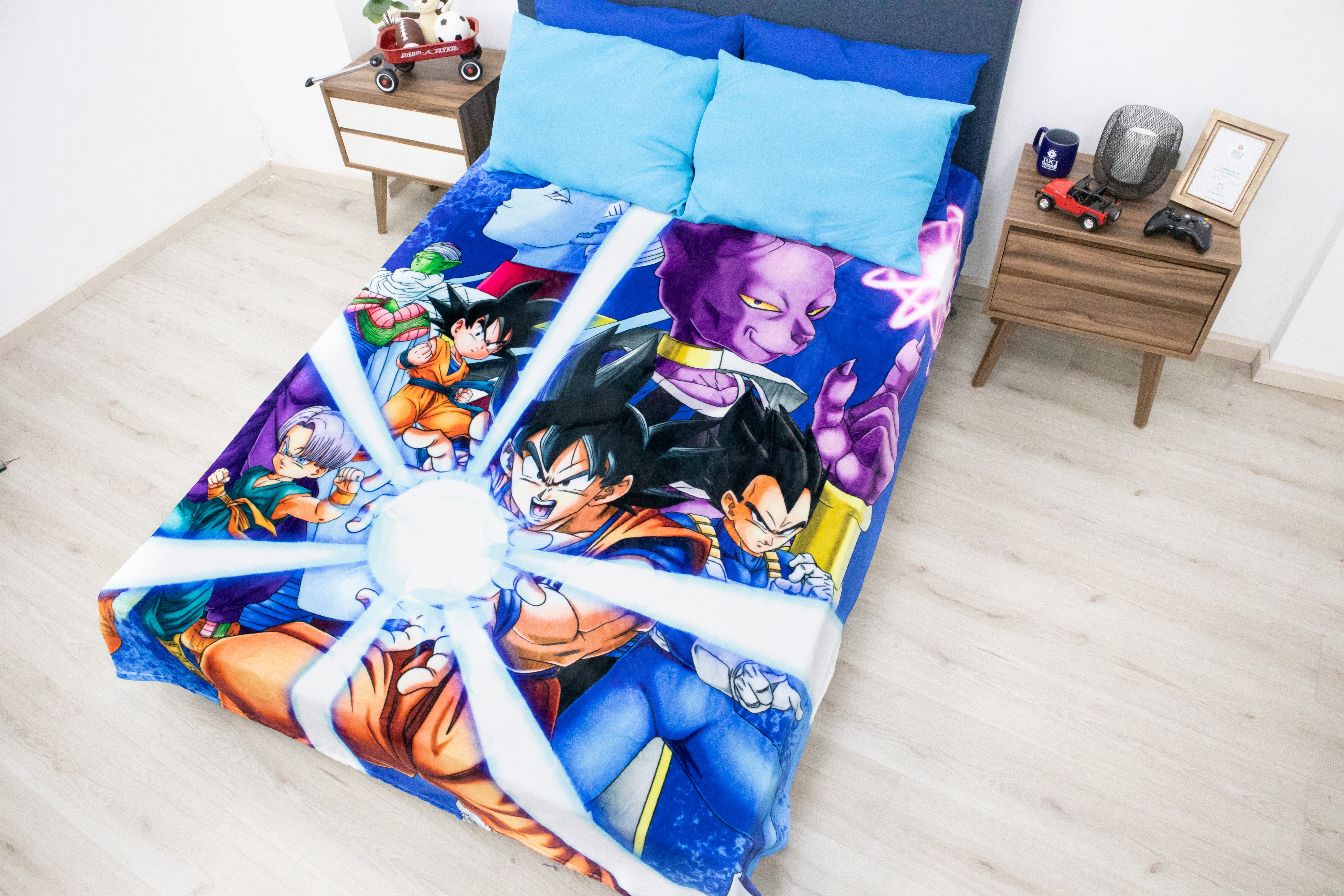 Cobertor Matrimonial Dragon Ball Furia