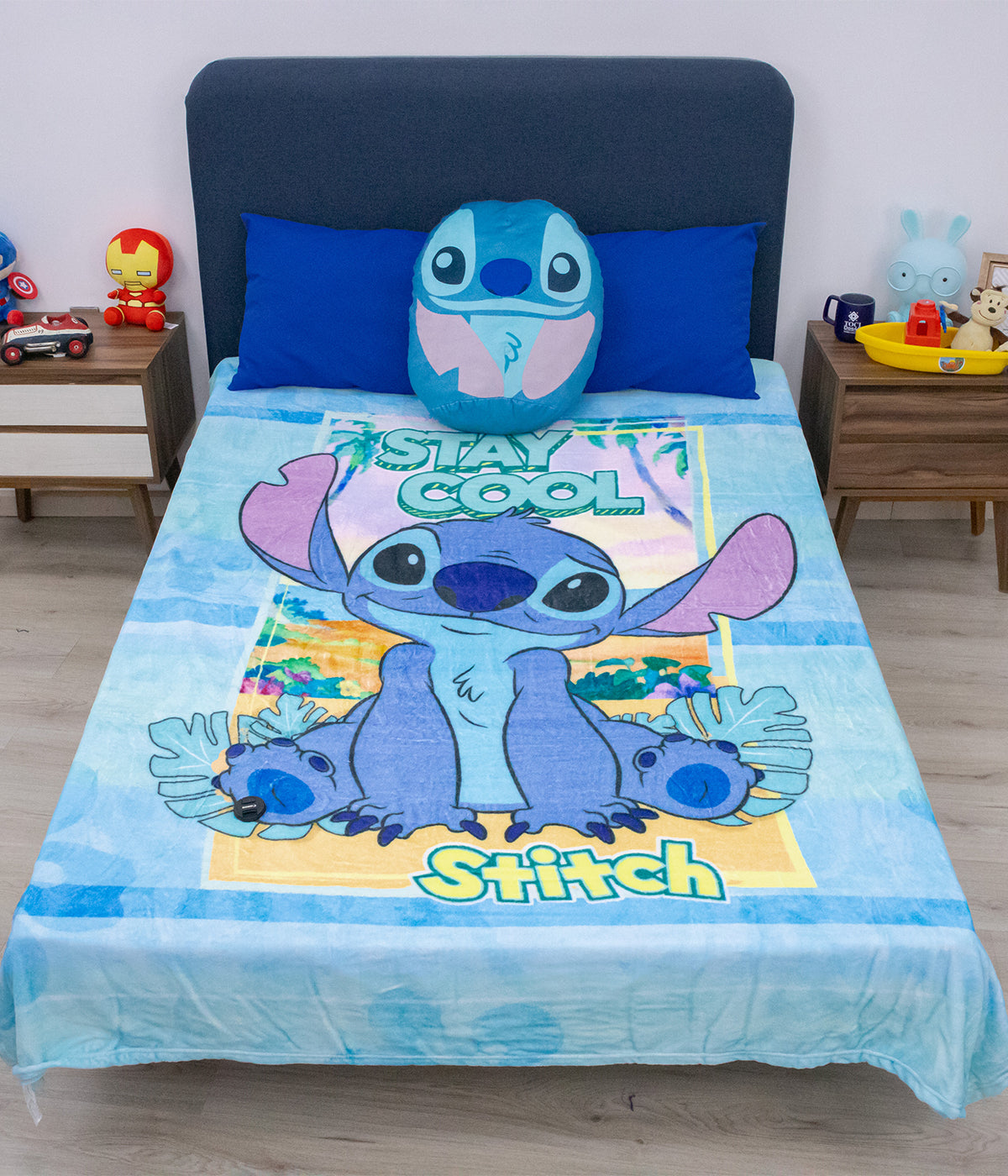Cobertor Ligero Matrimonial Stitch Cool