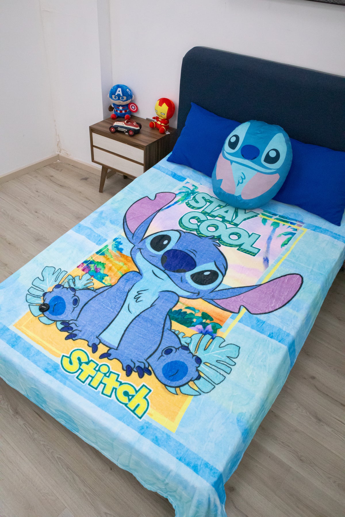 Cobertor Ligero Matrimonial Stitch Cool