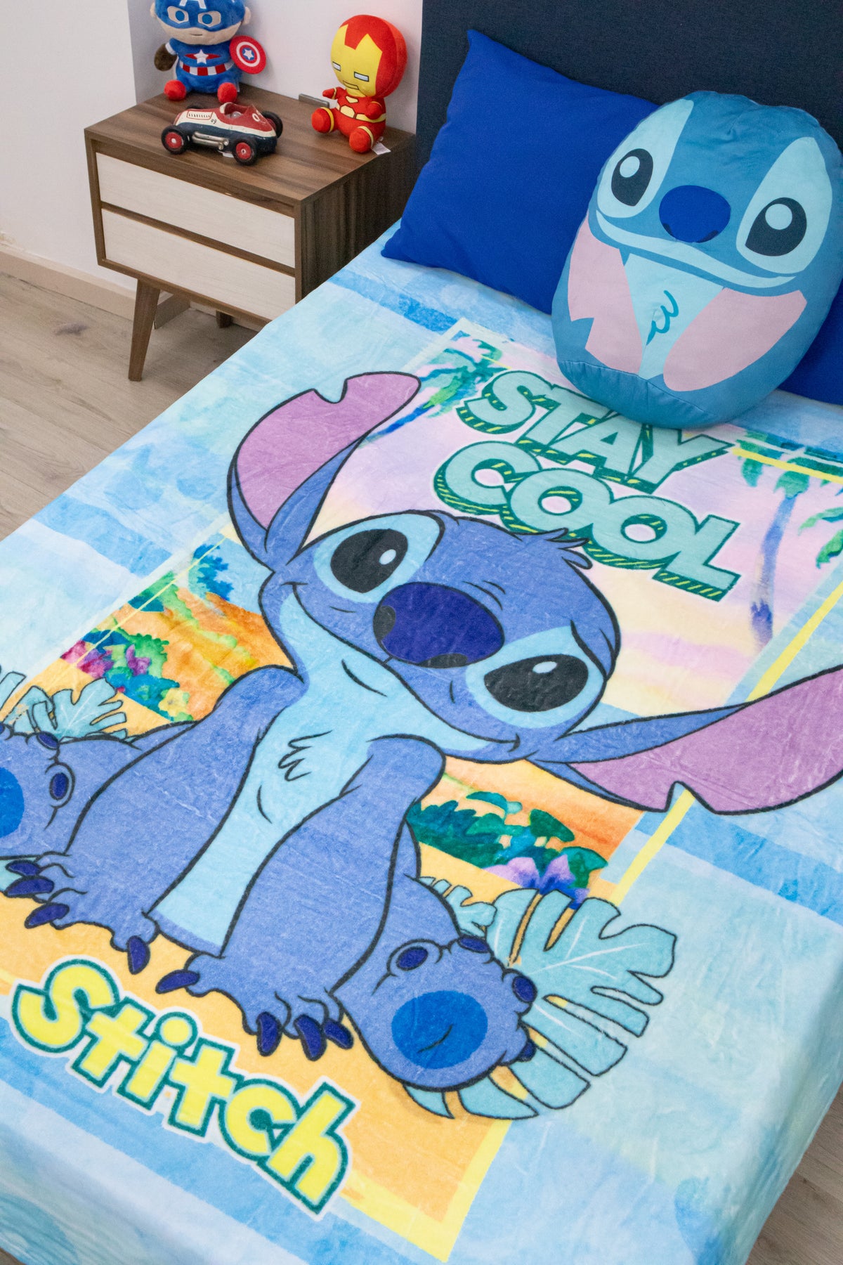 Cobertor Ligero Matrimonial Stitch Cool