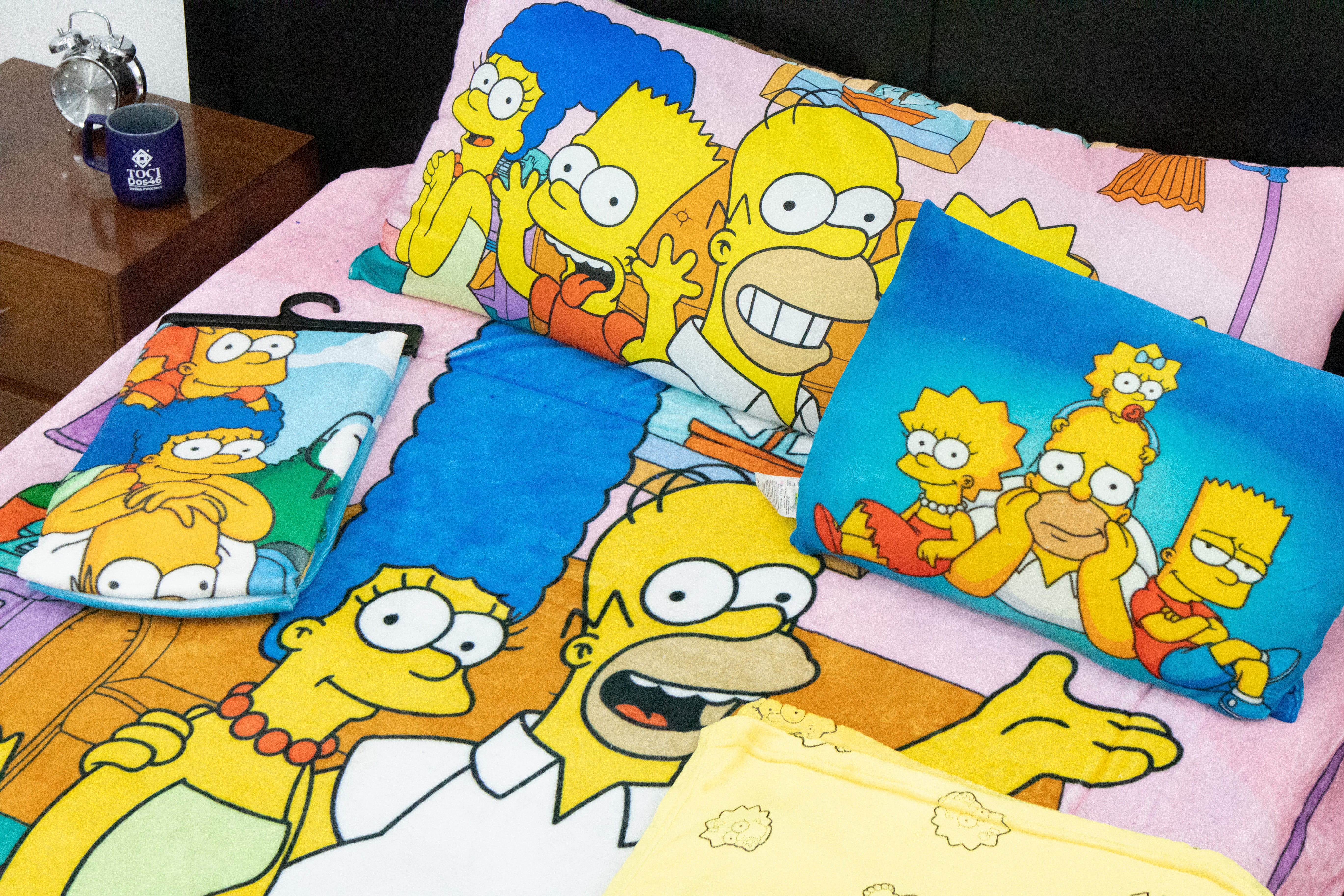 Edredón Matrimonial Simpson
