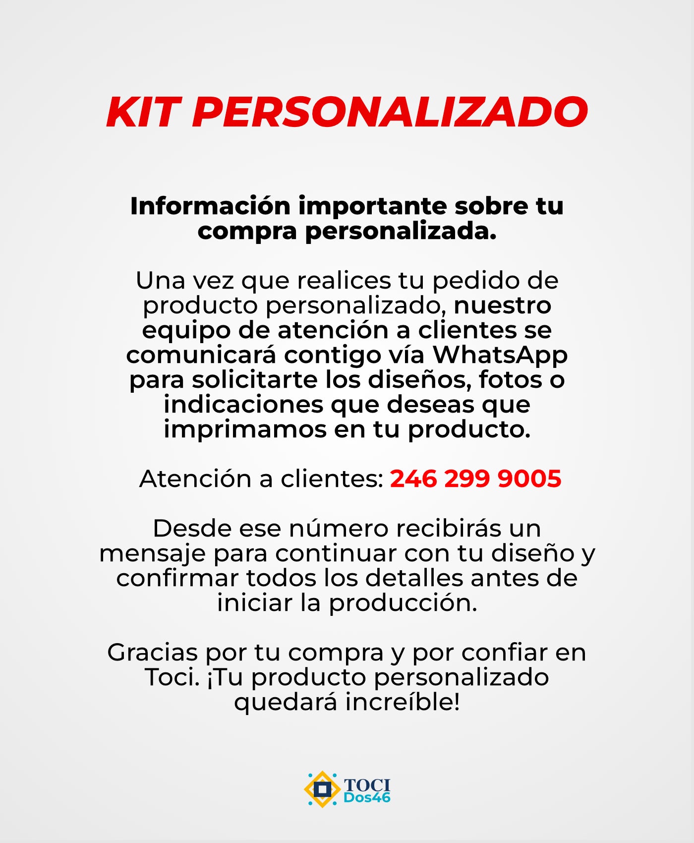 Kit Convoy Personalizado