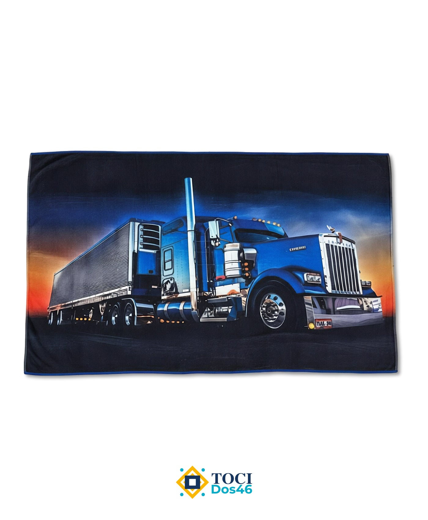 Toalla Jumbo Tráiler Azul