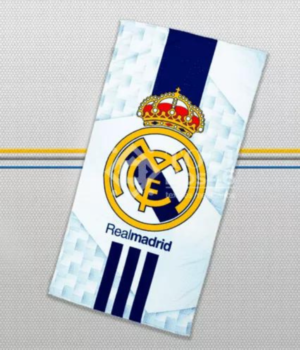 Toalla Real Madrid fondo blanco
