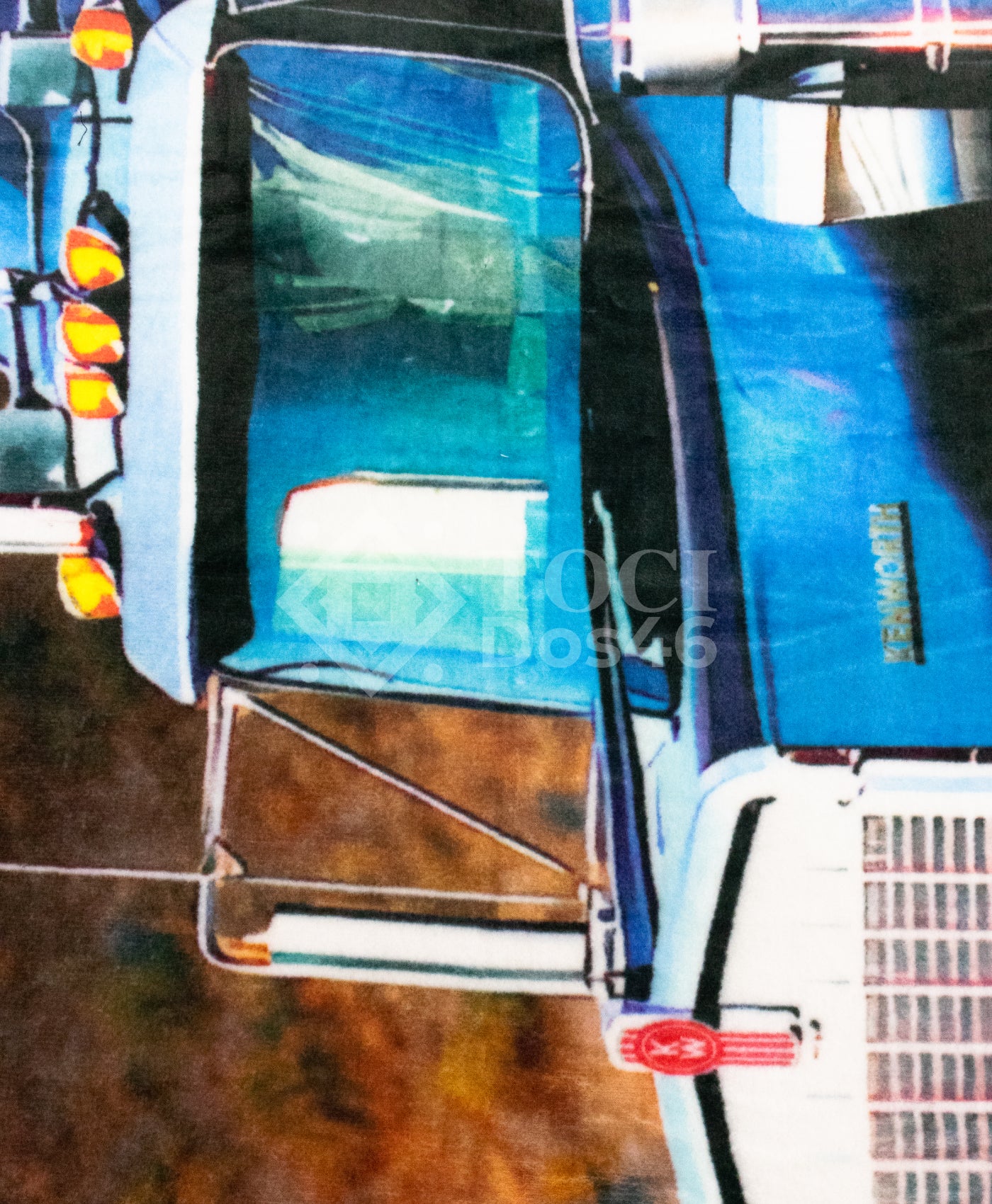 Cobertor Matrimonial Trailer Negro