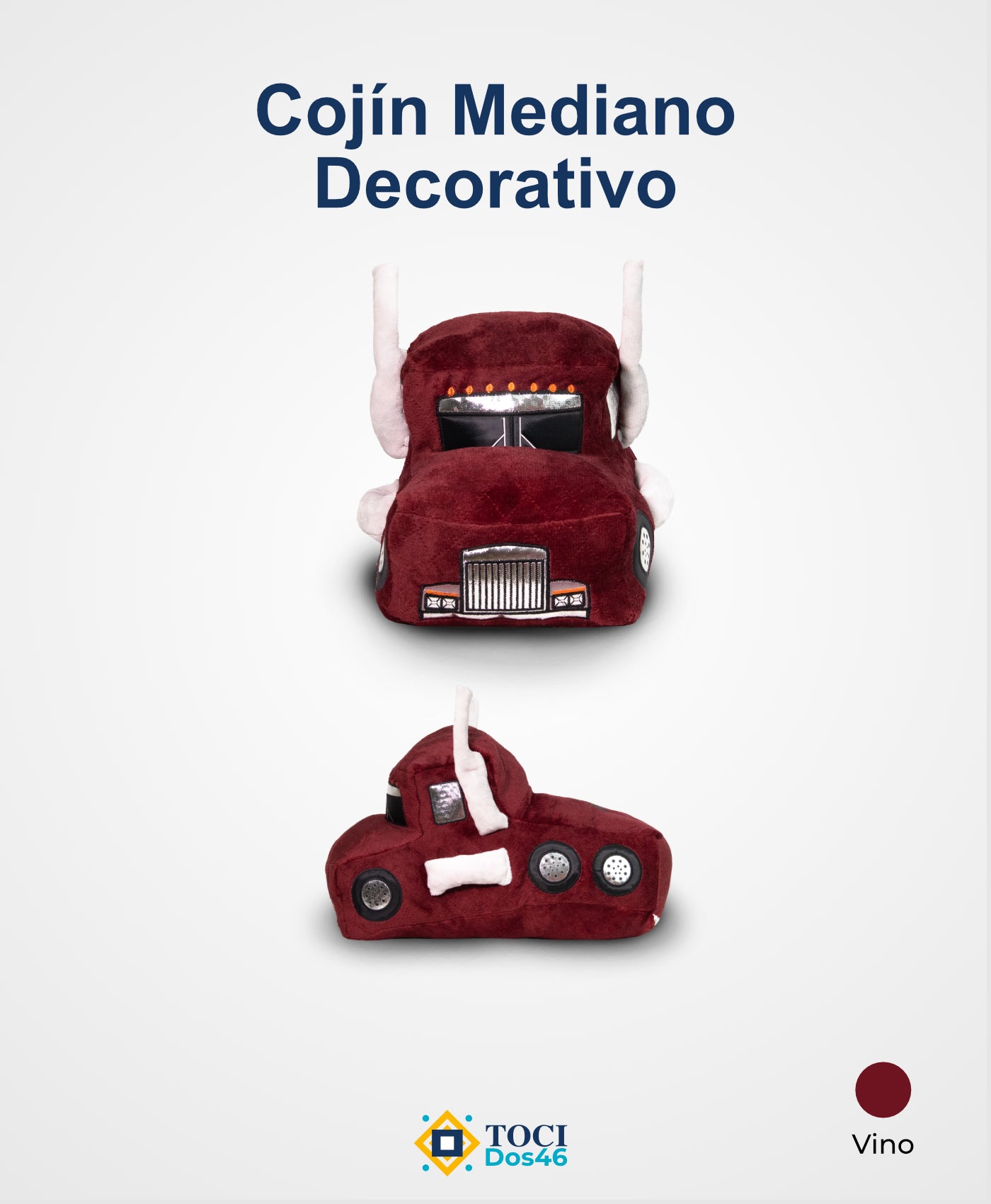 Cojín decorativo Trailer Mediano