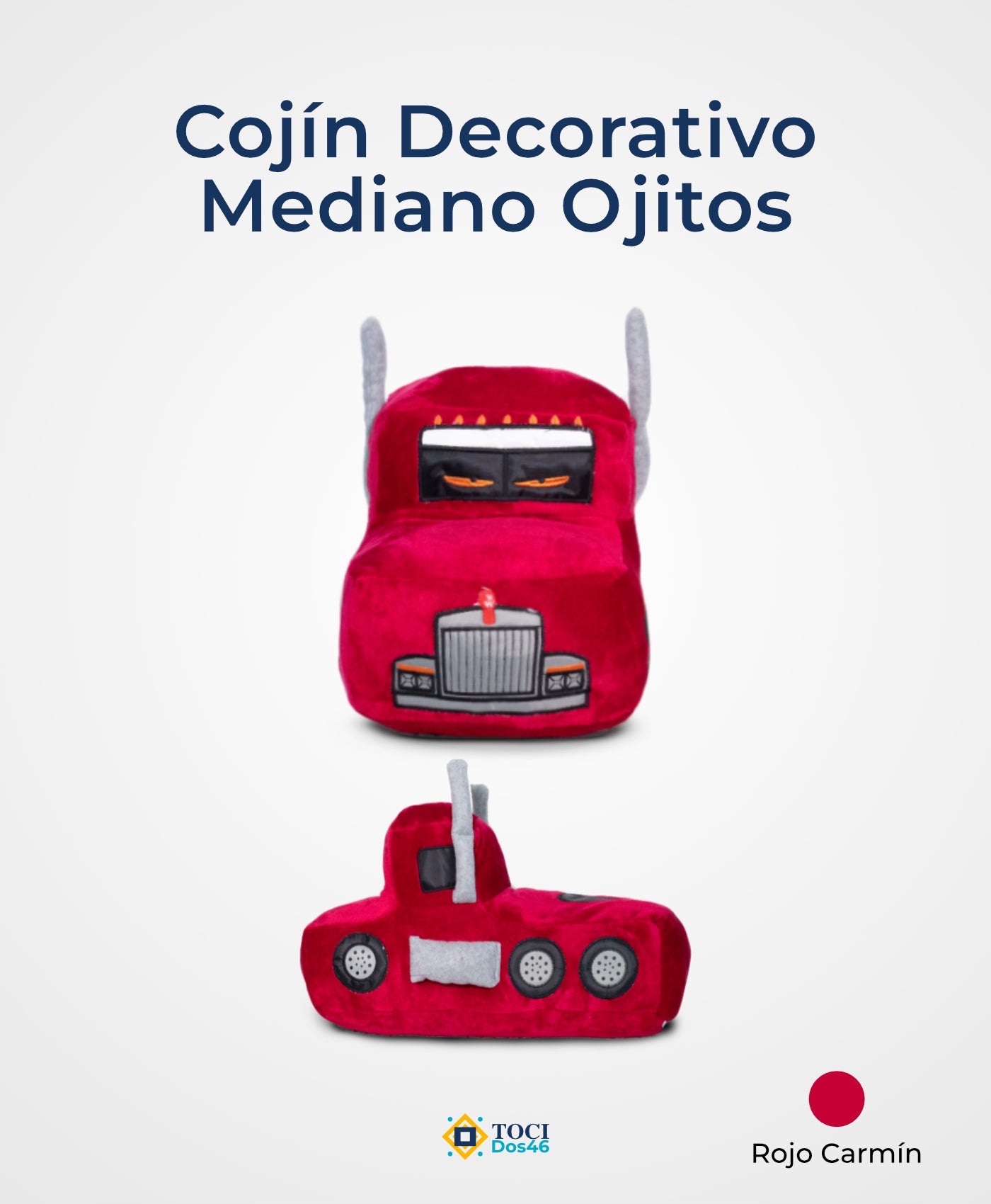 Cojín Decorativo Mediano Ojitos