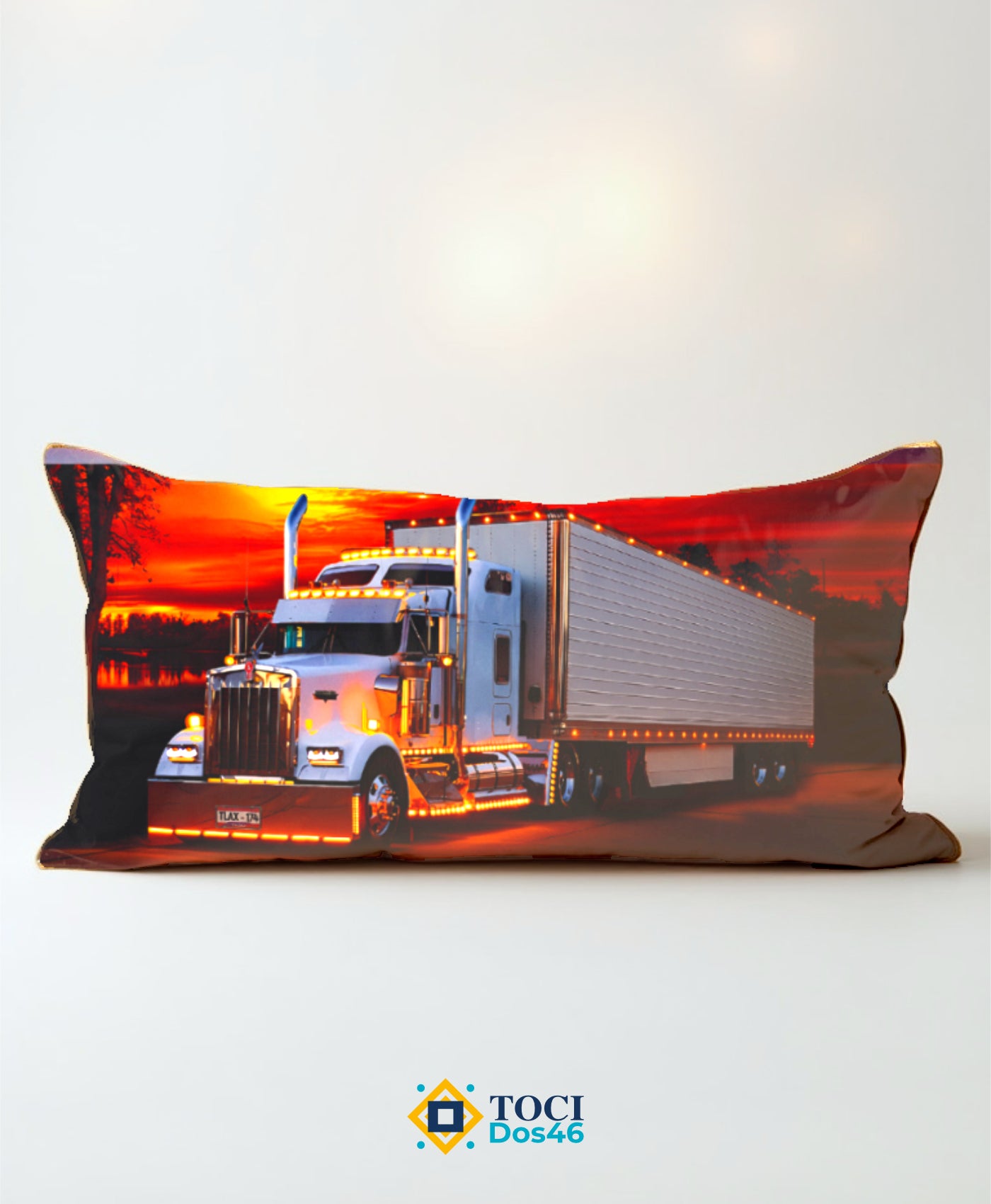 Almohada Jumbo Tráiler Blanco