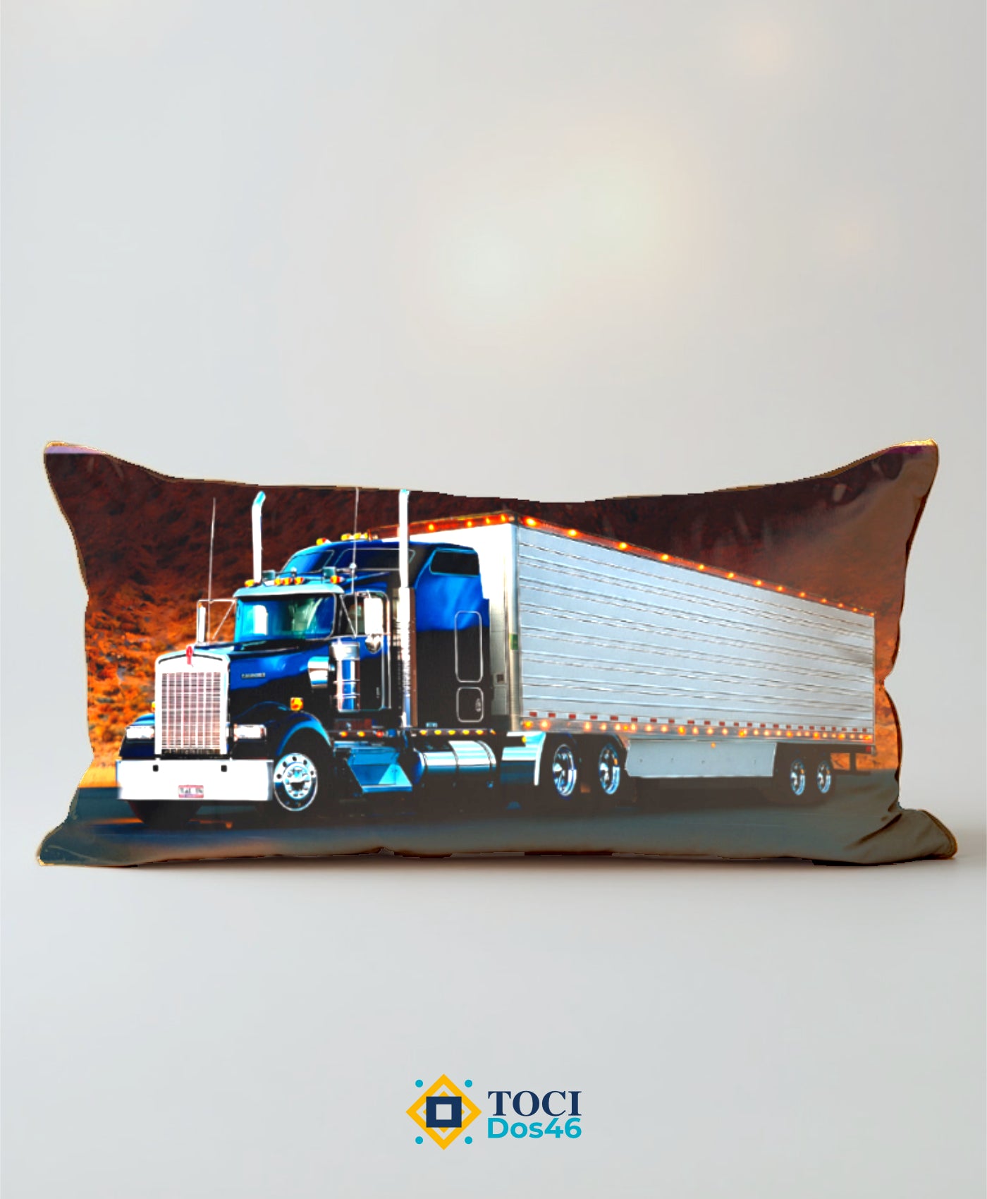 Almohada Jumbo Tráiler Negro