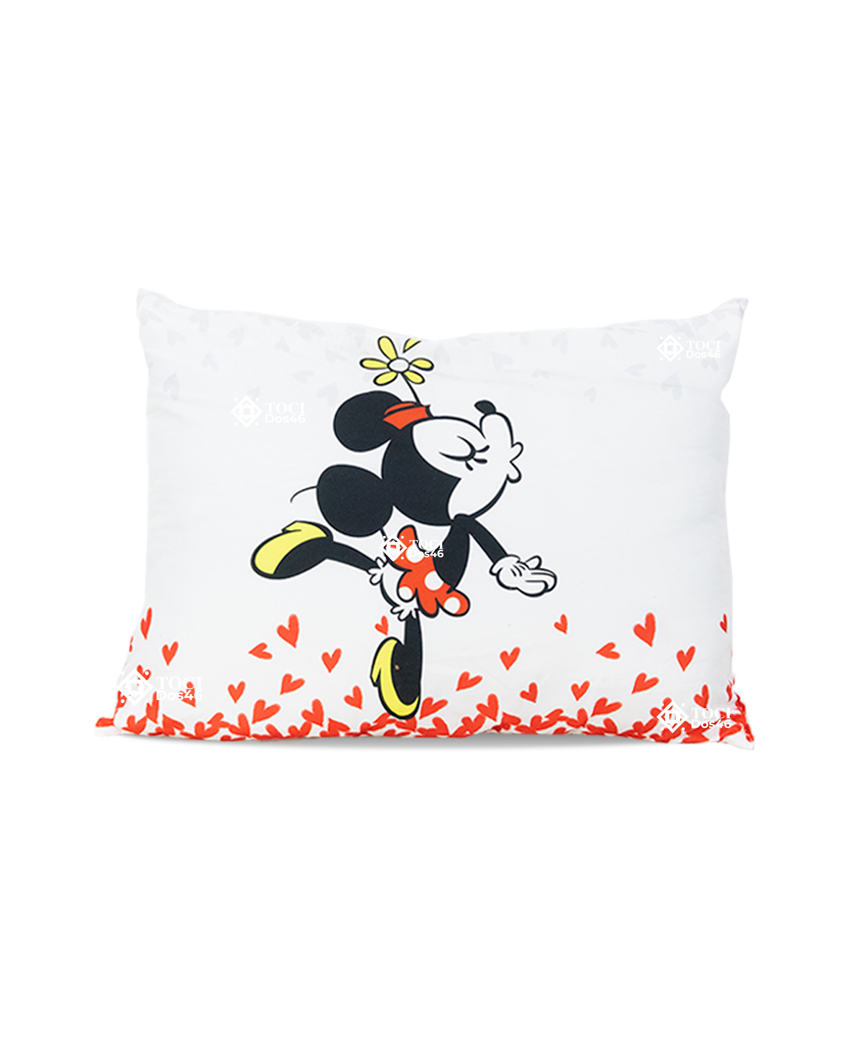 Almohadas fashion de mickey y minnie