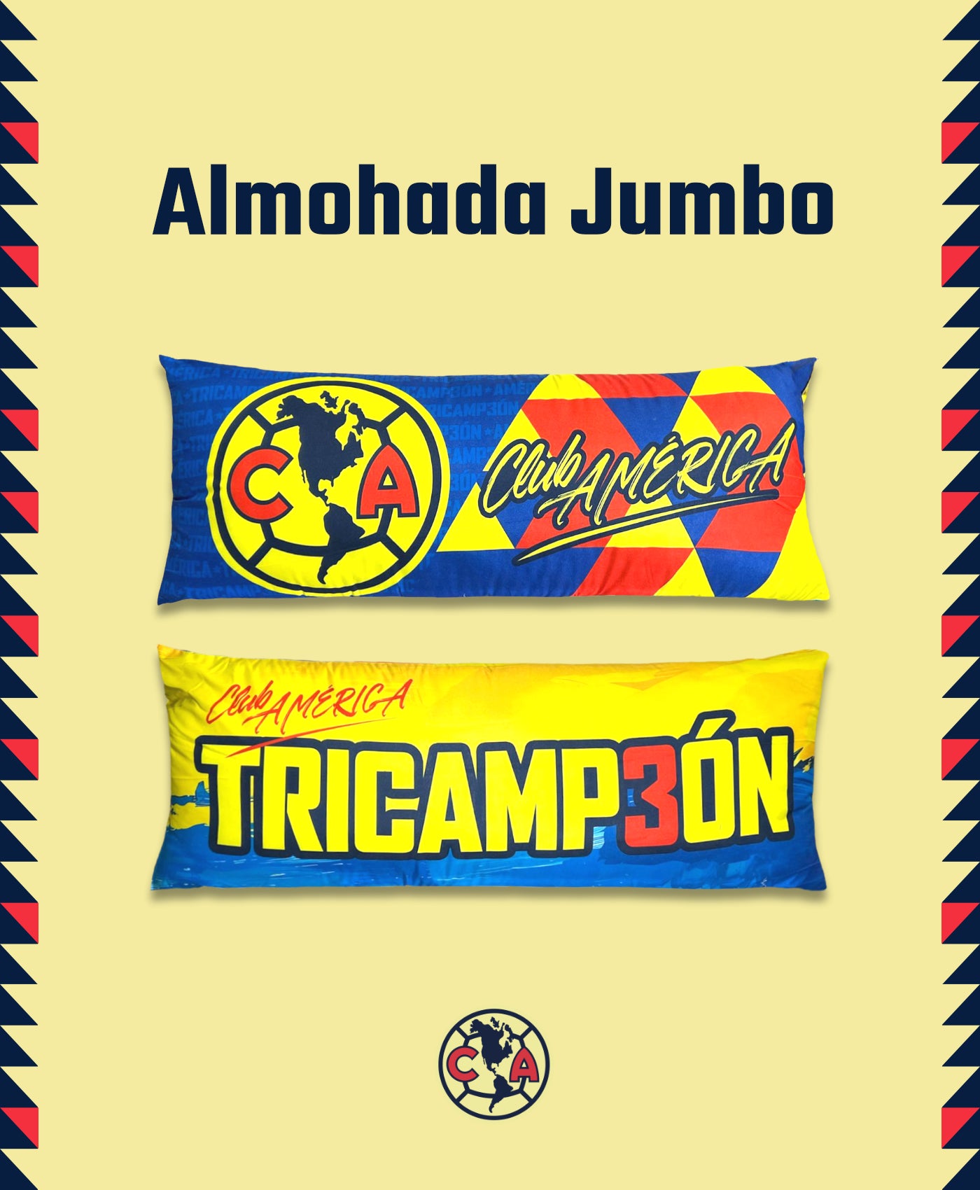 Kit 1 América Tricampeón