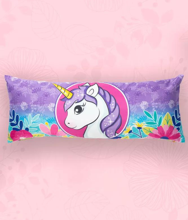 Almohada Jumbo Unicornio Magenta