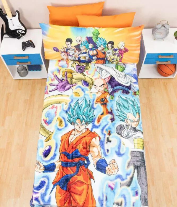 Cobertor Ligero Individual Dragon Ball Universo