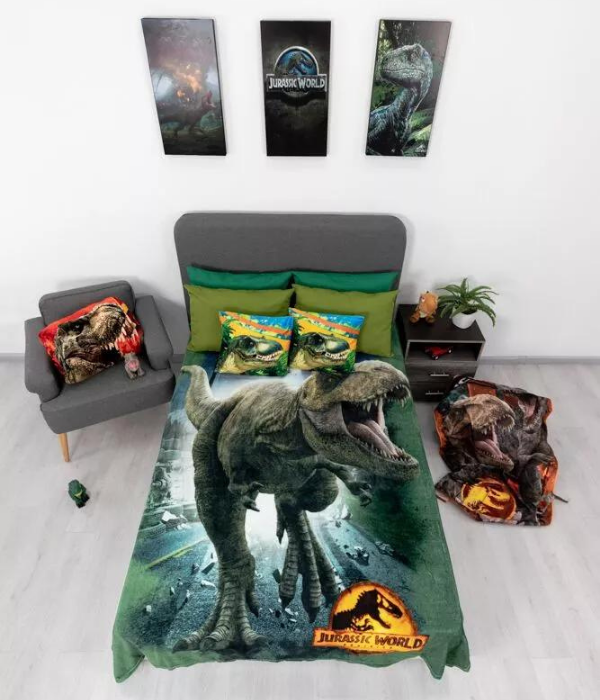 Cobertor Ligero Matrimonial Jurassic World