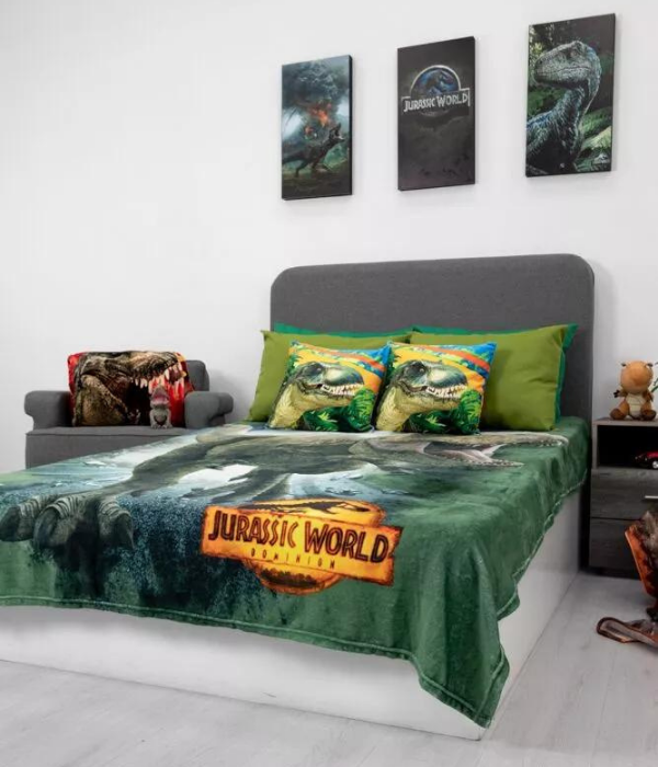 Cobertor Ligero Matrimonial Jurassic World