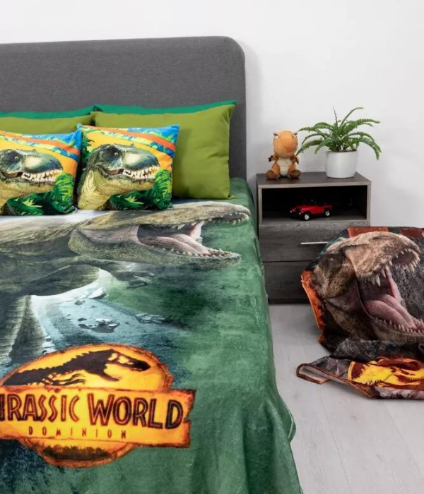 Cobertor Ligero Matrimonial Jurassic World