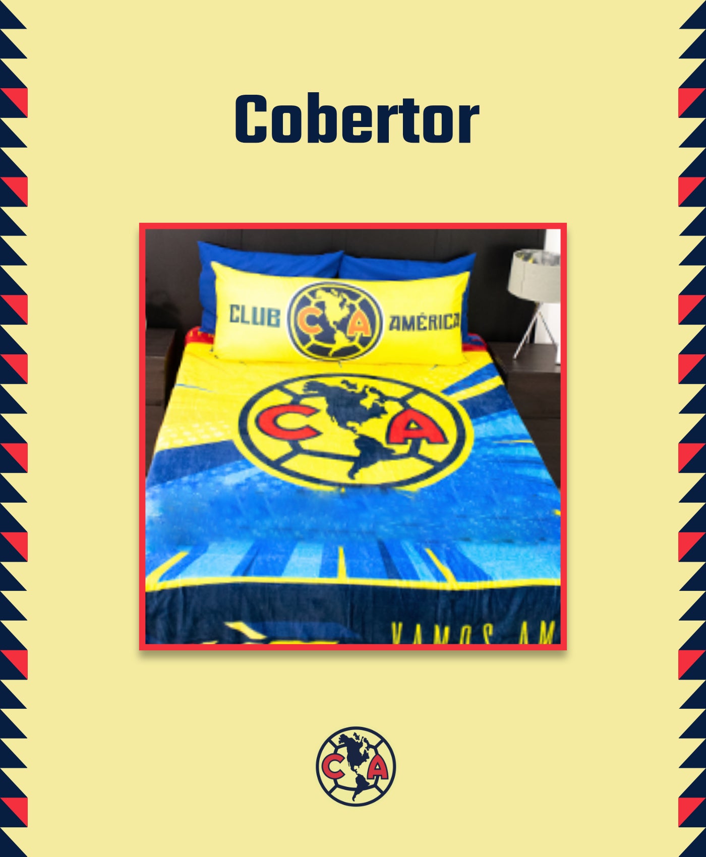 Kit 2 América Tricampeón