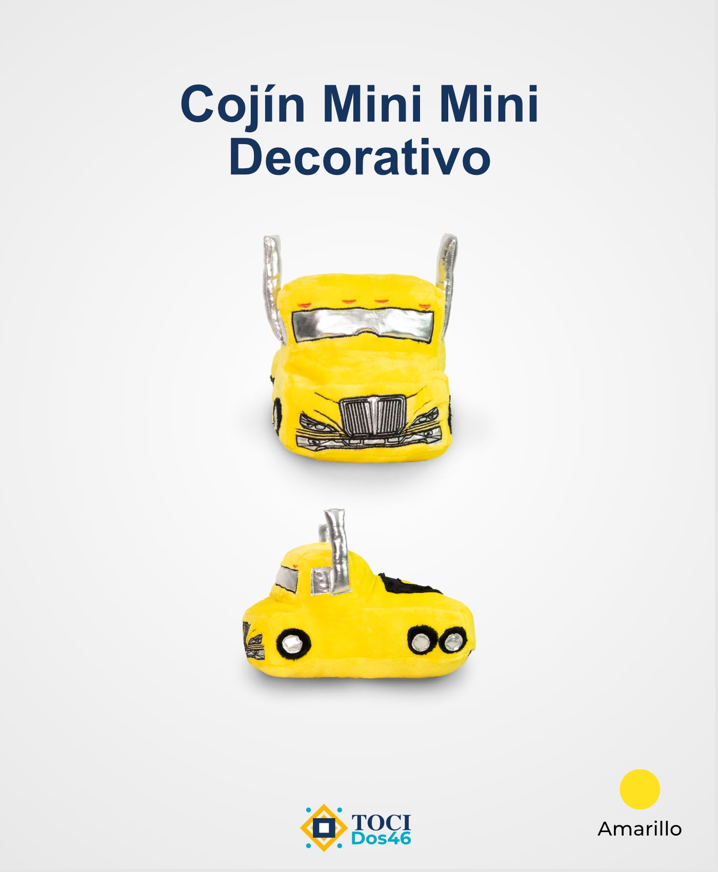 Cojín Decorativo Trailer Mini Mini