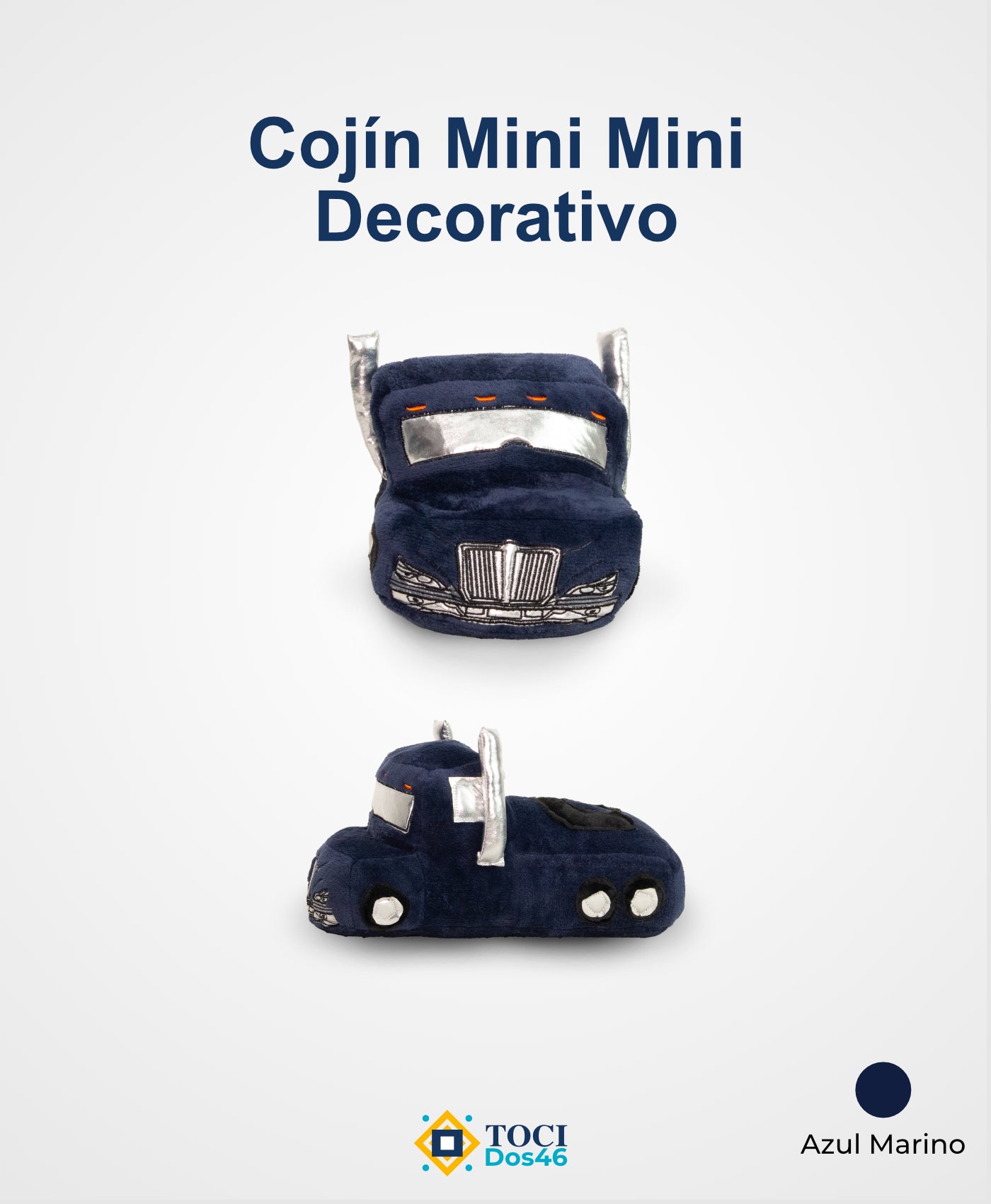 Cojín Decorativo Trailer Mini Mini