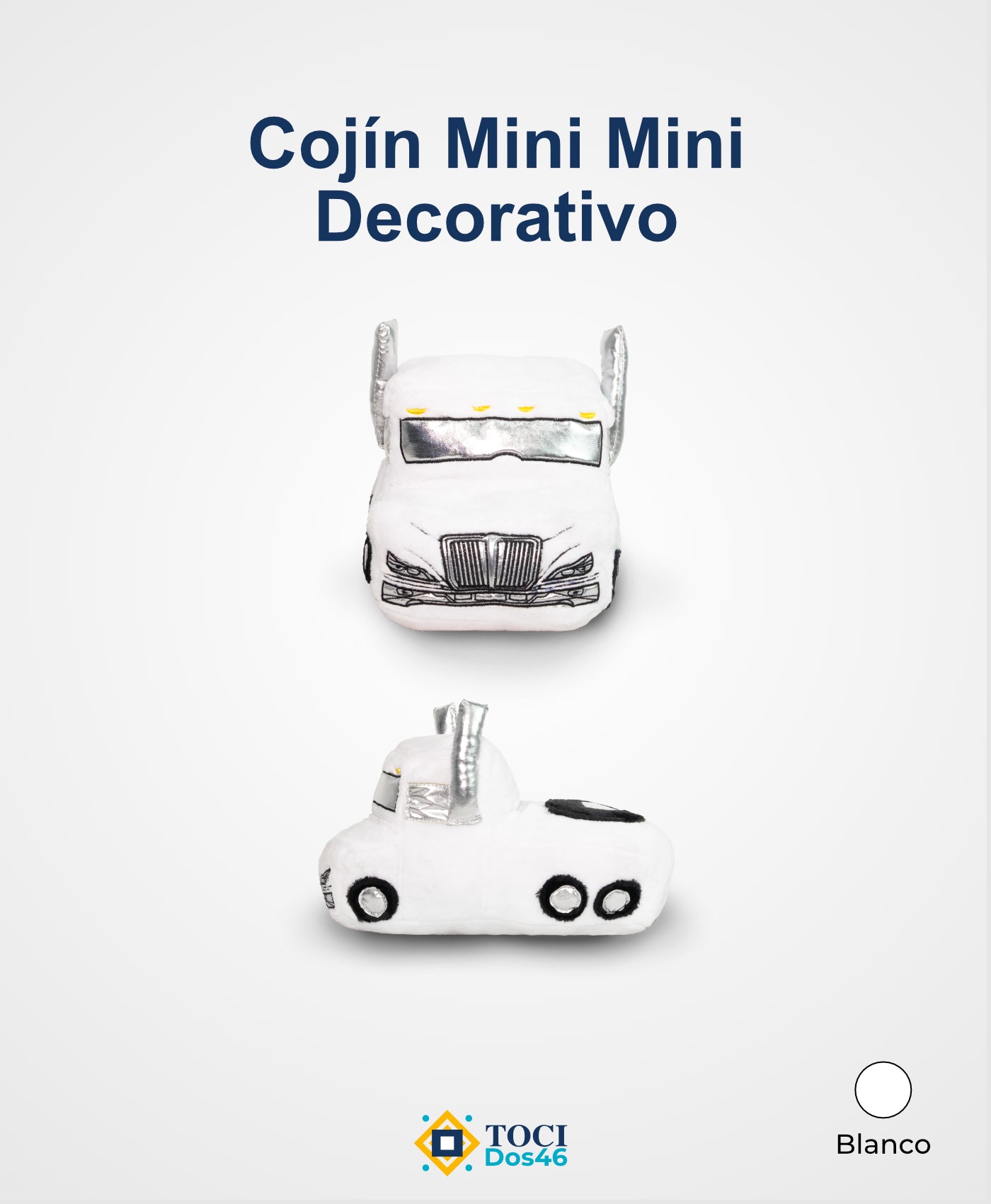 Cojín Decorativo Trailer Mini Mini