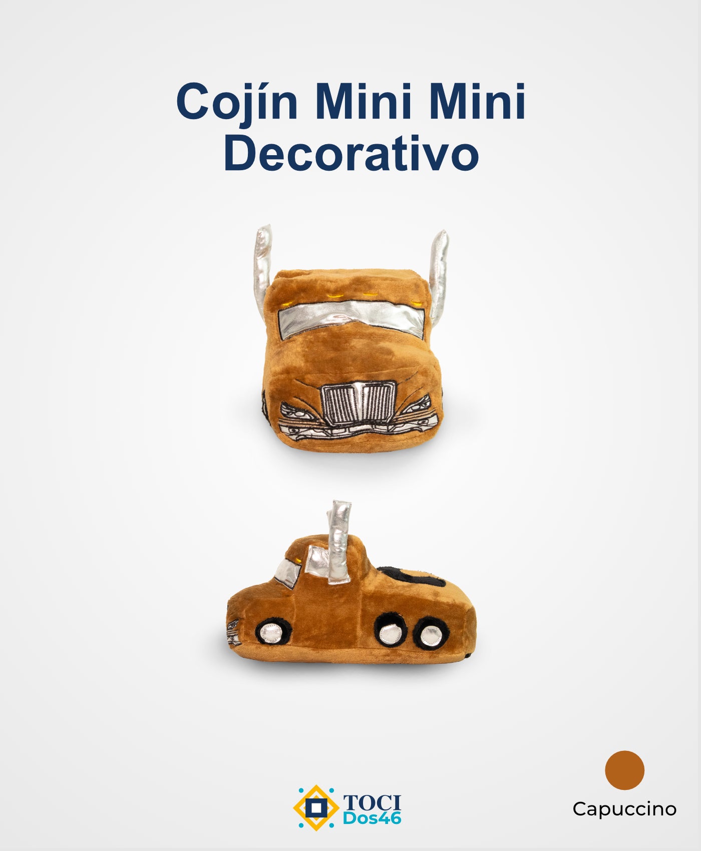 Cojín Decorativo Trailer Mini Mini