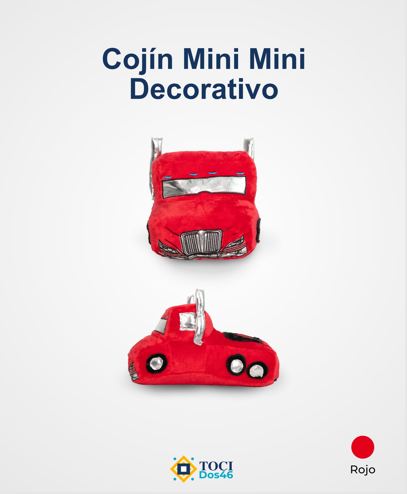 Cojín Decorativo Trailer Mini Mini