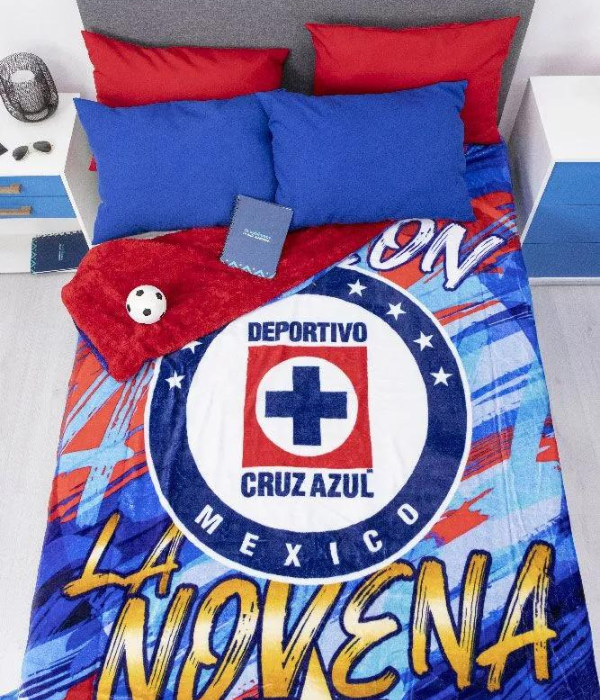 Edredón Matrimonial Cruz Azul