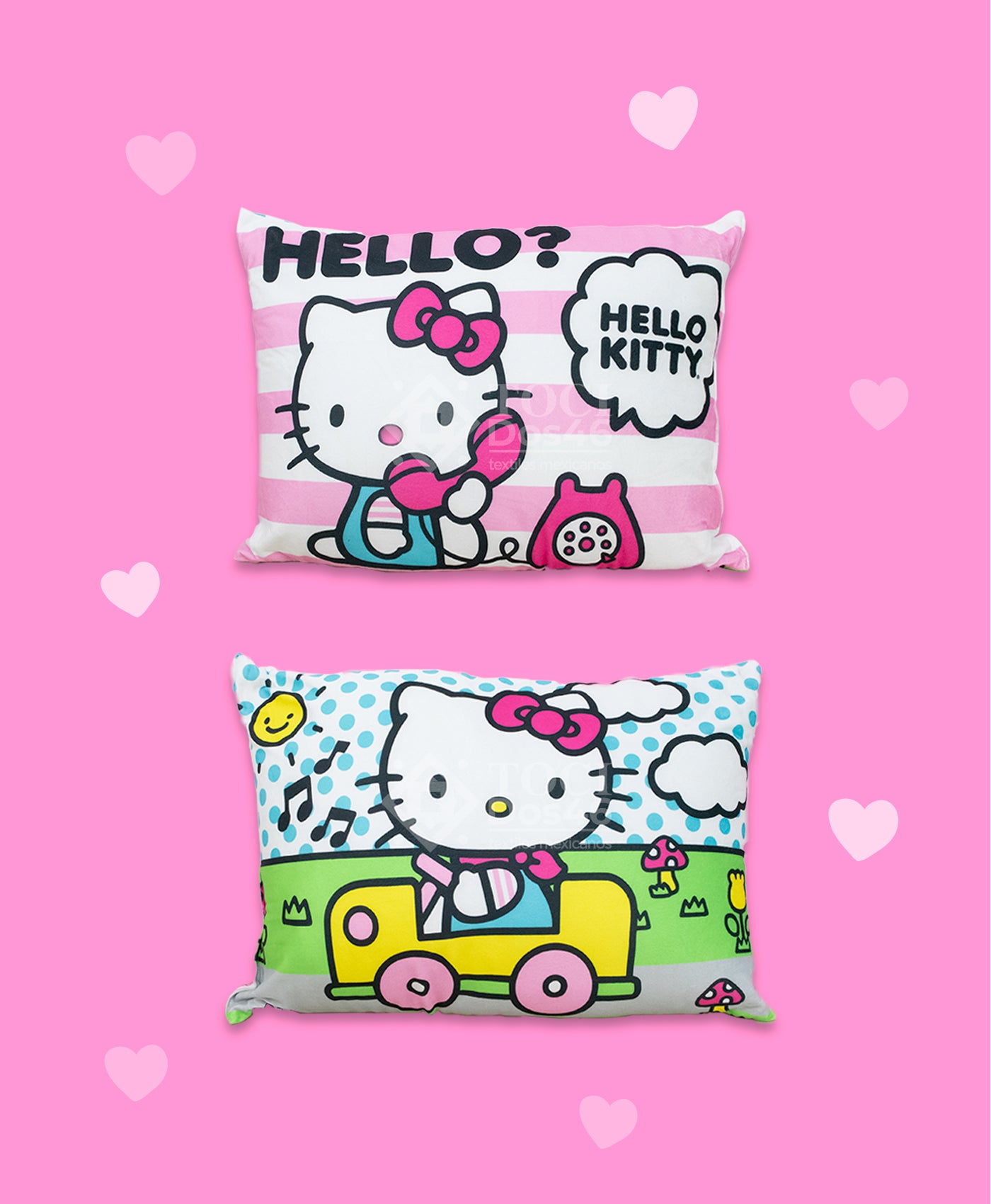 Almohada Full Print Hello Kitty