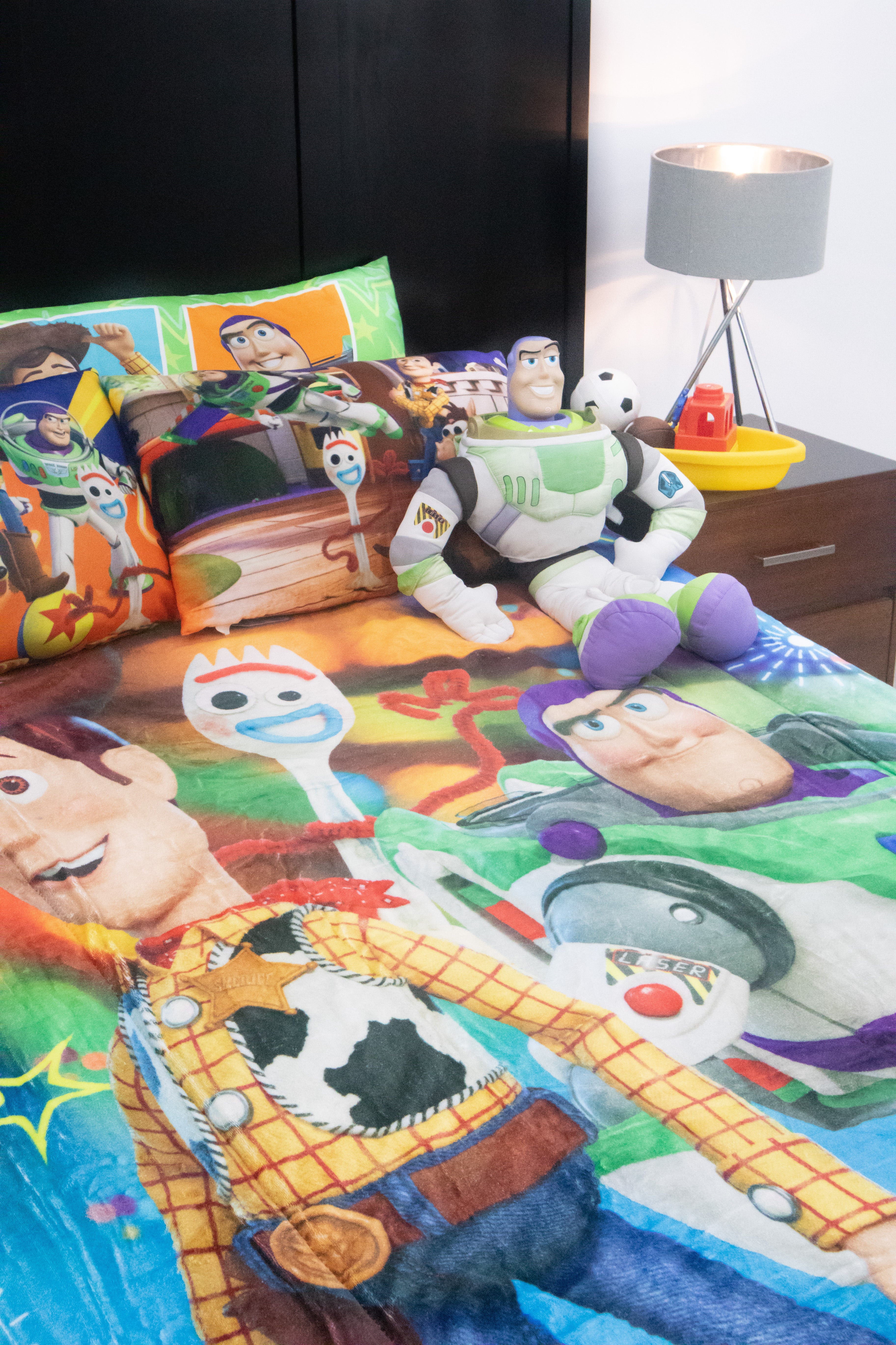 Cobertor Ligero Matrimonial Toy Story Equipo