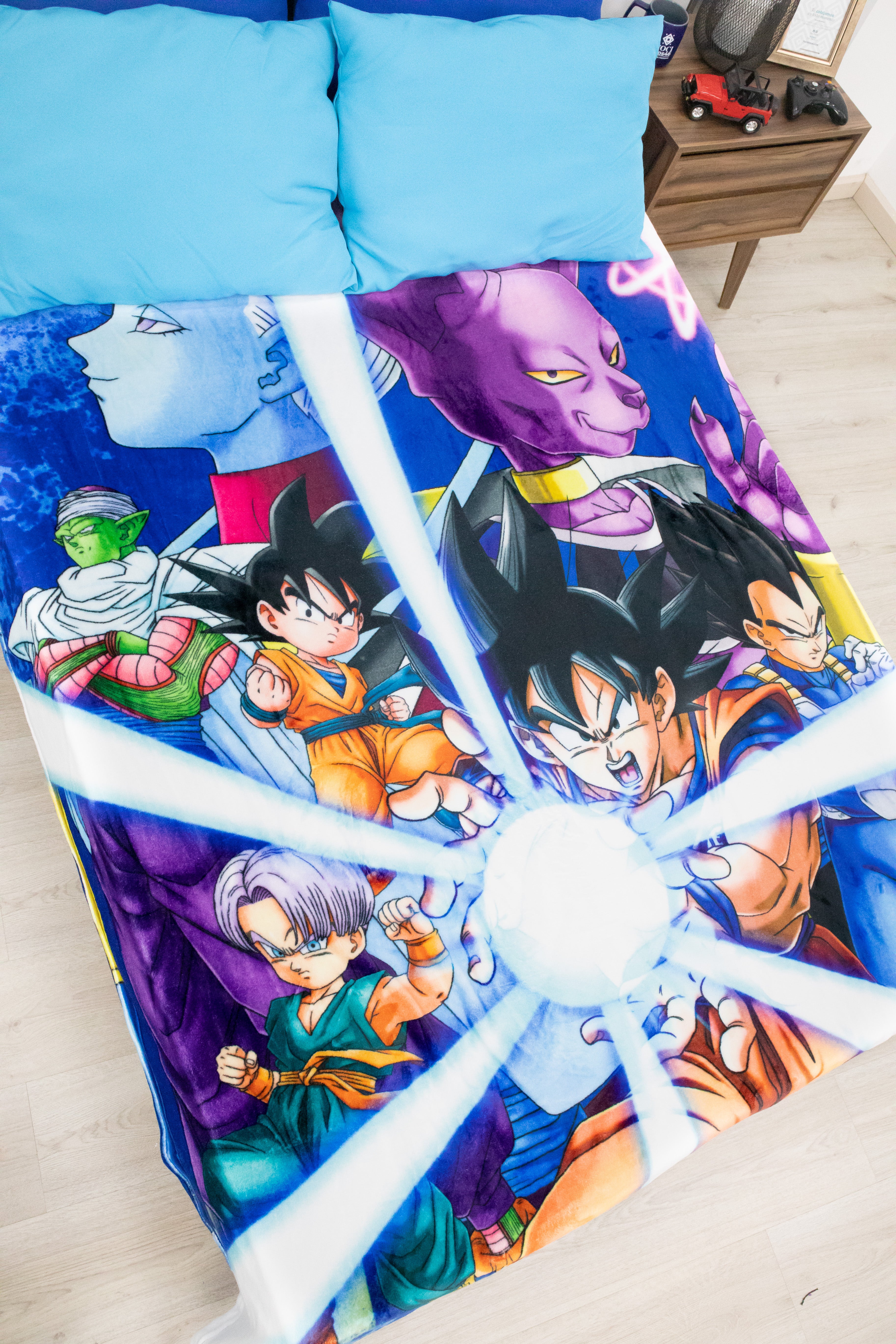 Cobertor Ligero Matrimonial Dragon Ball Kameha