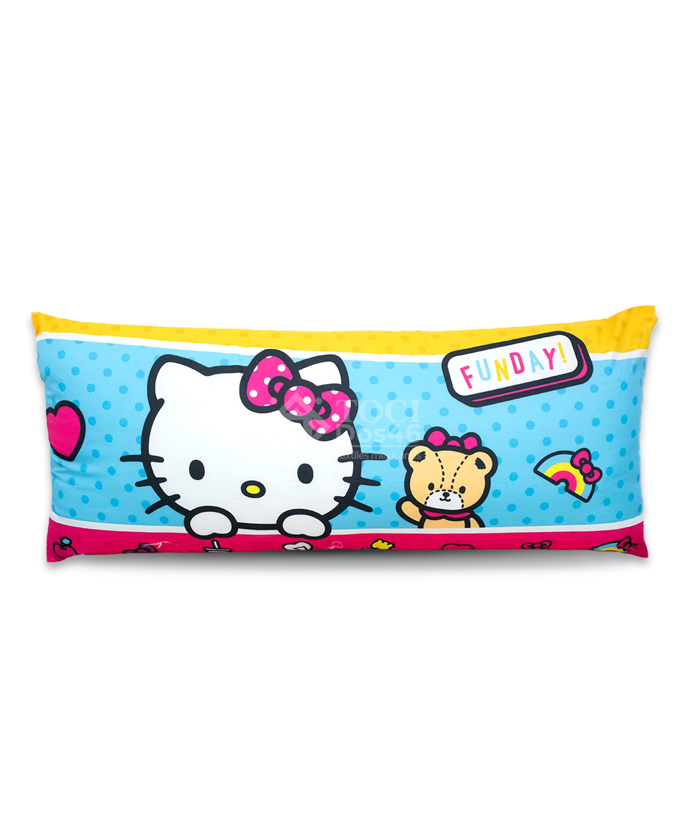 Almohada Jumbo Hello Kitty Aqua