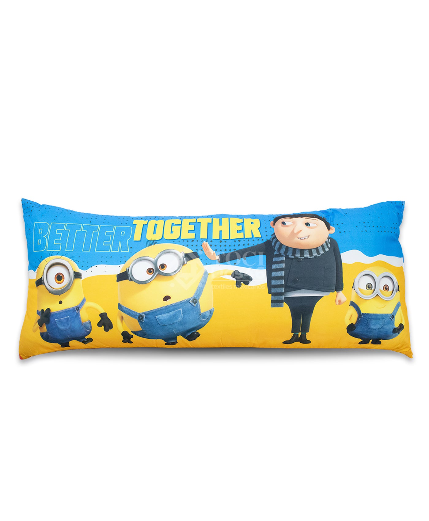 Almohada Jumbo Minions Amarillo