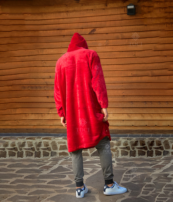 Sudadera Jumbo Premium - Rojo Cereza