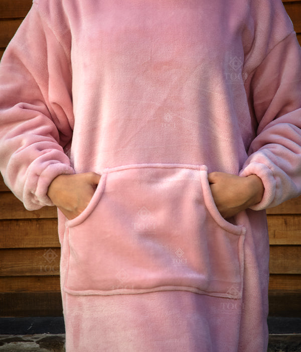 Sudadera Jumbo Premium - Baby Pink