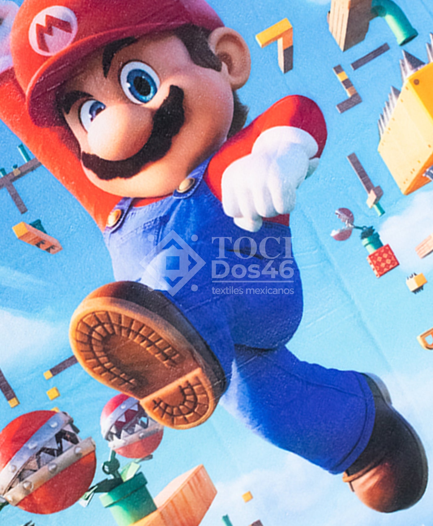 Toalla Jumbo Mario Bros Power