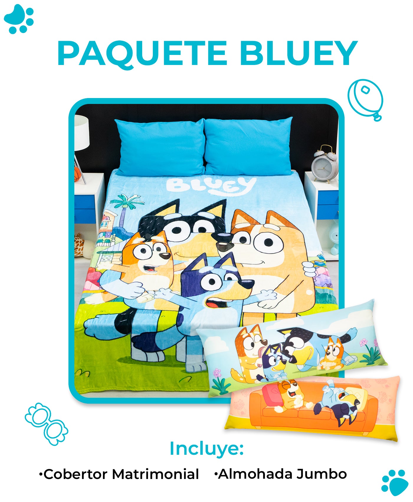 Paquete Bluey