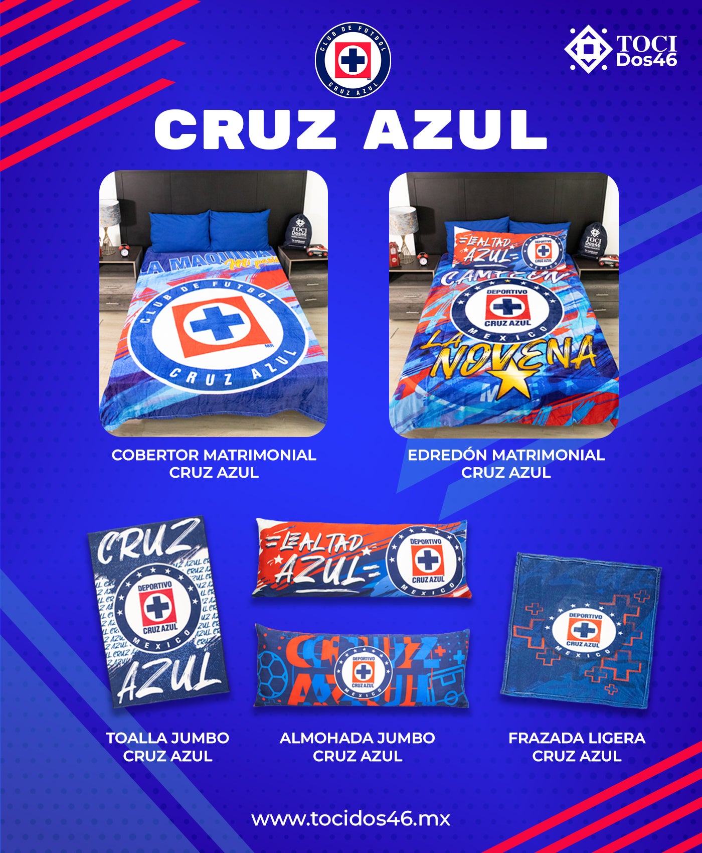 Paquete  Completo Cruz Azul